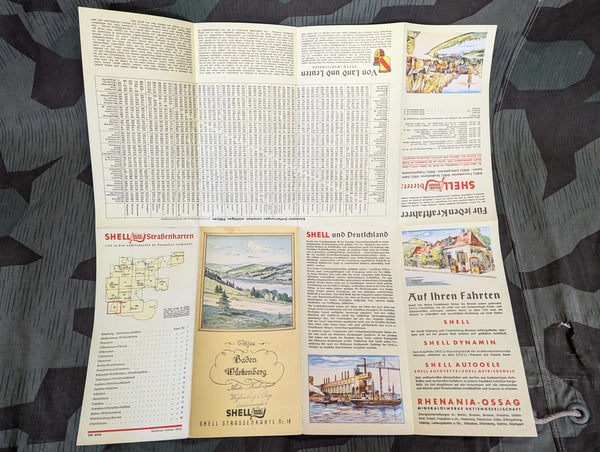 Shell Map Baden Württemberg DRGM