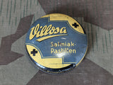 Villosa Salmiak-Pastillen Salty Liquorice Tin