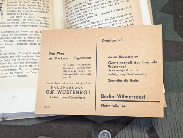 Das Buch von Unbekannten Soldaten by Walther Beckmann 1942
