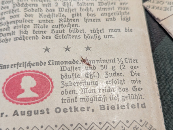 Dr. Oetker Raspberry Sauce Powder Packet