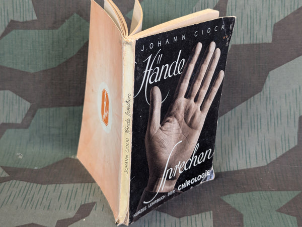 1938 German Palm Reading Book