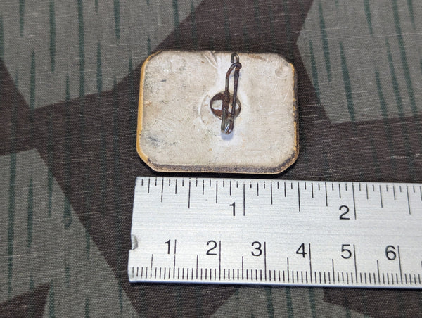 Wir Danken Unserm Führer Ceramic Pin Brown Glaze