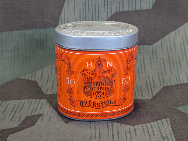 HN Oval Tin Tropen Packung for 50 Cigarettes