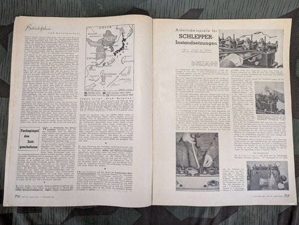 Kraftfahrzeug Handwerk Heft 36 - 7. September 1940 Krafthand