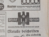 Kraftfahrzeug Handwerk Heft 36 - 7. September 1940 Krafthand
