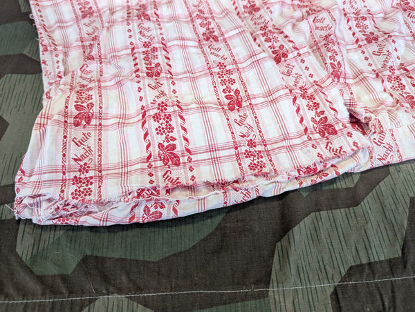 Gute Nacht Gott Wacht (Good Night God is Watching) Pillow Case Ripped