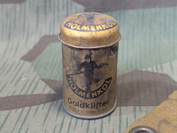 Original Gebirgsjäger Ski Repair Bag with Ski Tip and Wax