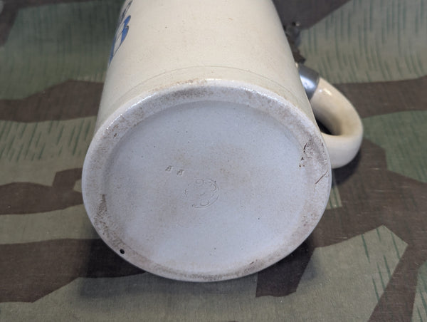 WWI Kgl. Hof-Bräuhaus München 1L Krug with Lid <br>(made between 1913-1918)