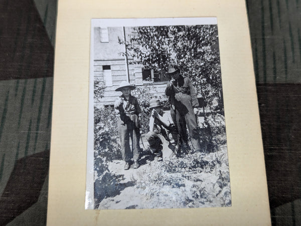 1935 Civilian Photo Album HJ & Playing Cowboys
