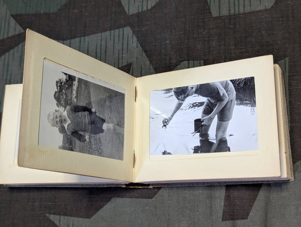 1935 Civilian Photo Album HJ & Playing Cowboys