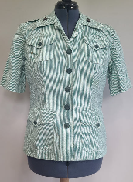 Women's Marines Seersucker Jacket <br> (B-46" W-37.5")