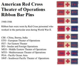 ARC IFO Ribbon Pin American Red Cross Insular and Foreign Operations