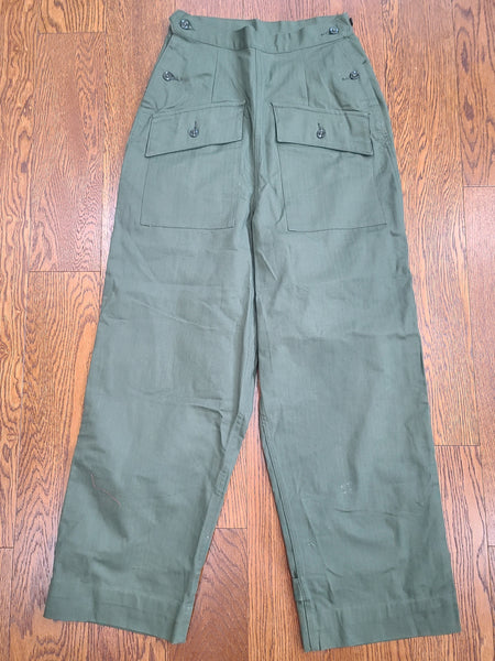 Women's HBT Trousers (Size S) <br> (22.5"- 26.5" Waist)