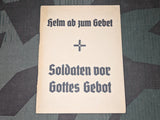 Helm ab zum Gebet Wehrmacht Prayer Book