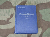 Truppenführung Teil I Infantry Training Manual 1936 H.Dv.300/1