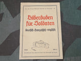 Picture Dictionary for Soldiers (German, French, English) 1941