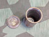 Brown Bakelite Shaving Soap Container