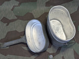 Interwar Tall German Mess Kit Feldgrau