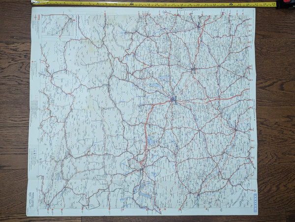 Aral Road Map Munich Pre War 1938