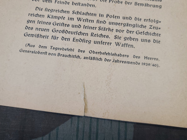 Wir von der Westfront Kleine Kriegshefte Nr. 1