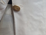 Navy WAVES White Officer Uniform Jacket & Skirt <br> (B-35" W-26" H-34")