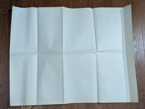 Original Deutsche Heereskarte France/Belgium Battle of the Bulge