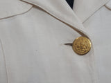 Navy WAVES White Officer Uniform Jacket & Skirt <br> (B-35" W-26" H-34")