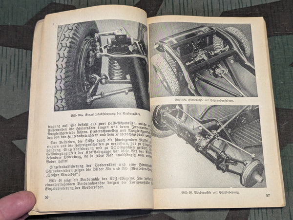 Wehrmacht Driving School Book Kraftfahrschulbuch