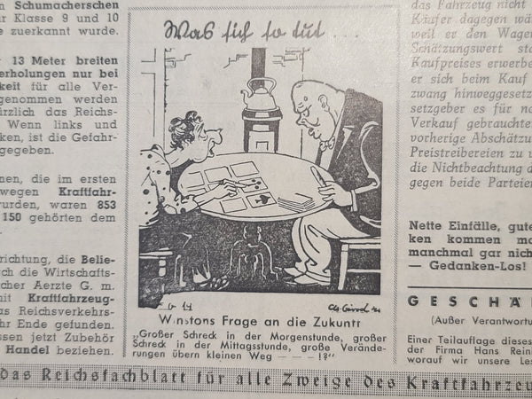 Kraftfahrzeug Handwerk Heft 47 - 23. November 1940 Krafthand