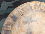 Unser Täglich Brot German Wood Bread Plate