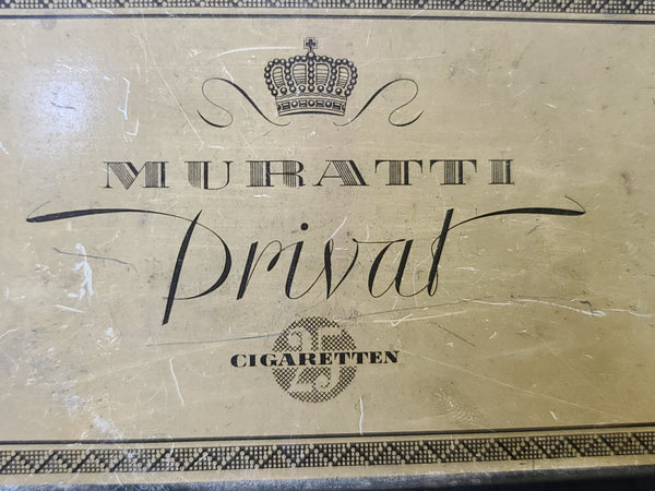 Muratti Privat Cigarette Tin