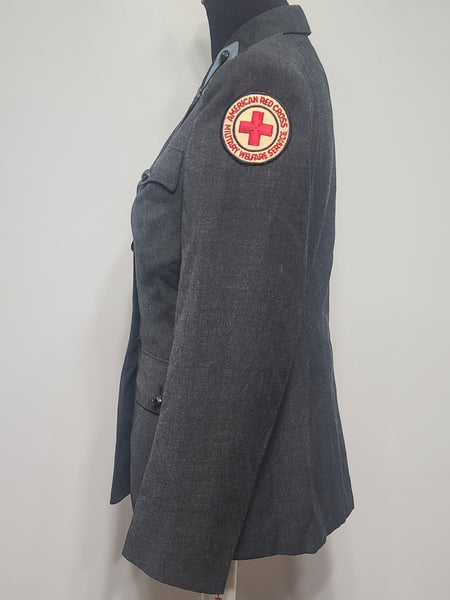 American Red Cross Military Welfare Service Jacket <br> (36" Bust)