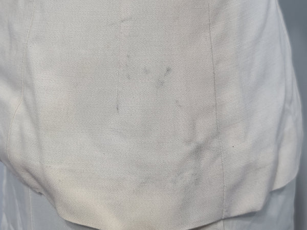 Navy WAVES White Officer Uniform Jacket & Skirt <br> (B-35" W-26" H-34")