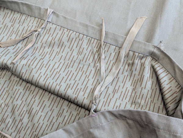 East German Duvet Blanket Cover Strichtarn "Ein Strich Kein Strich"