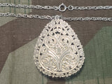Edelweiss Pressed Flower Necklace