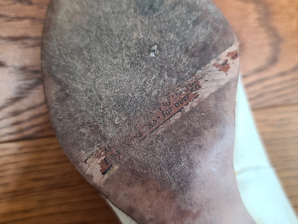 Brown and White Spectator Peep Toe Pumps 6 1/2 AA