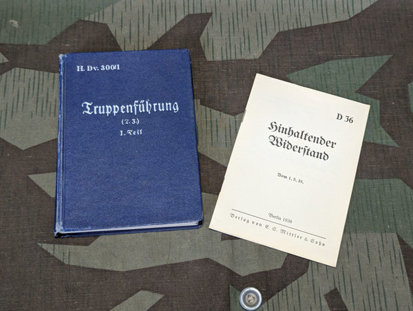 Truppenführung Teil I Infantry Training Manual 1936 H.Dv.300/1