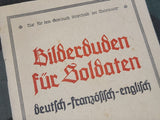 Picture Dictionary for Soldiers (German, French, English) 1941