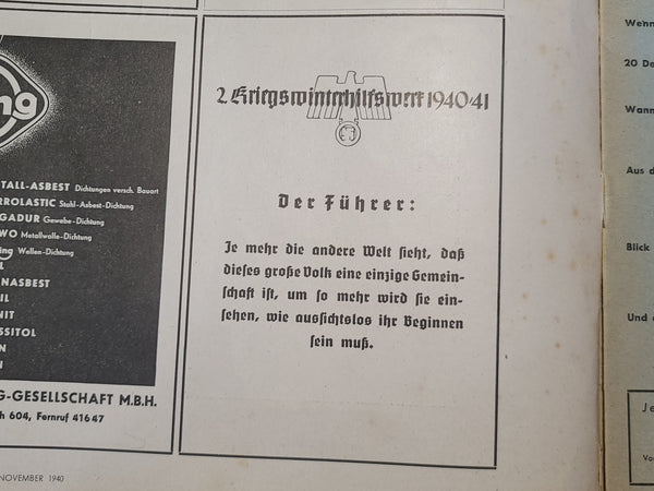 Kraftfahrzeug Handwerk Heft 47 - 23. November 1940 Krafthand