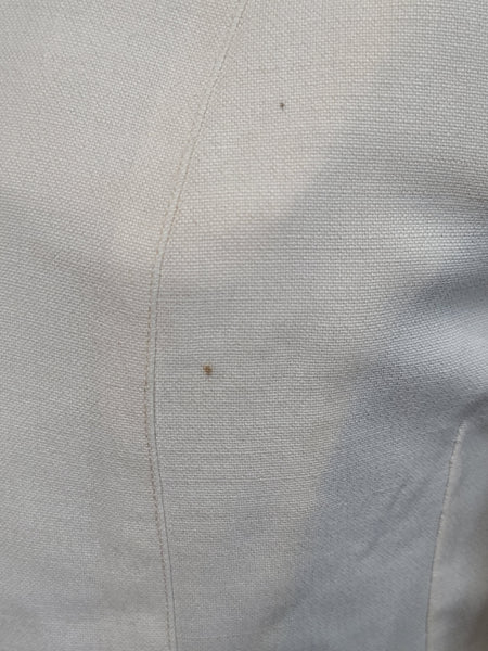 Navy WAVES White Officer Uniform Jacket & Skirt <br> (B-35" W-26" H-34")