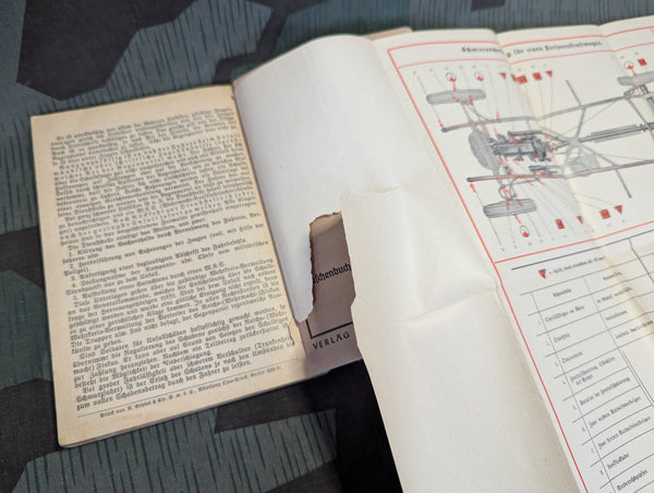 Wehrmacht Driving School Book Kraftfahrschulbuch
