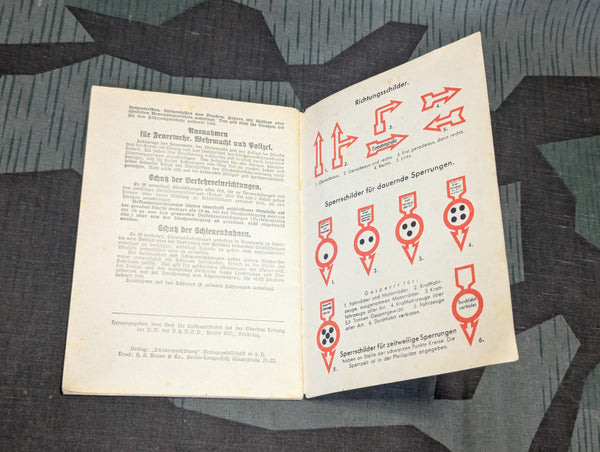 NSDAP Traffic Manual "Fight Traffic Accidents!"