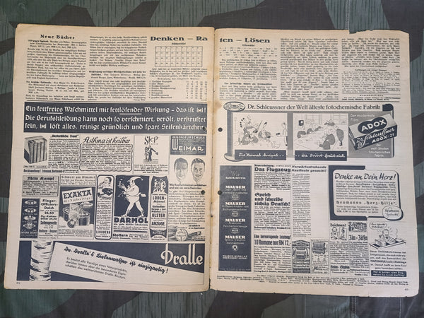 Der Adler Magazine 20 August 1940