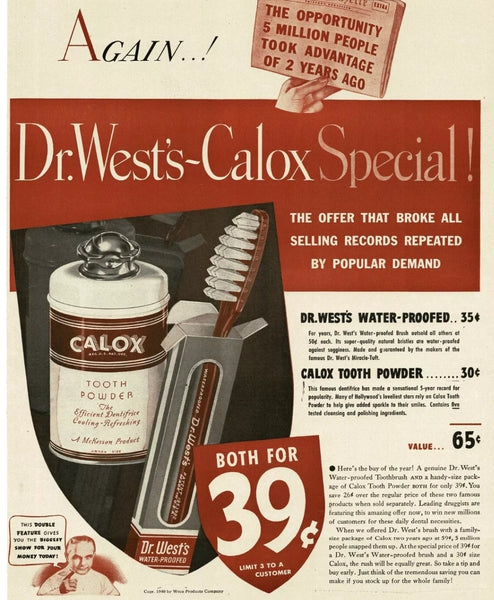 Calox Tooth Powder Tin FULL