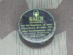 Safir Schwarz Printing Ink Tin
