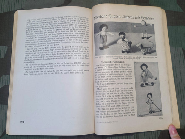 1944 Werkbuch Für Mädchen
