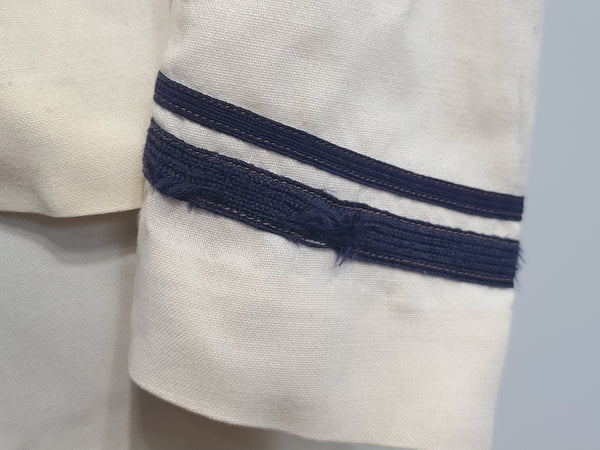 Navy WAVES White Officer Uniform Jacket & Skirt <br> (B-35" W-26" H-34")