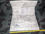 Völkischer Beobachter Westraum and Europe Map