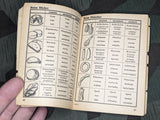 Original German-Russian-Polish-Ukrainian Dictionary w/ Pictures Ausgabe D1