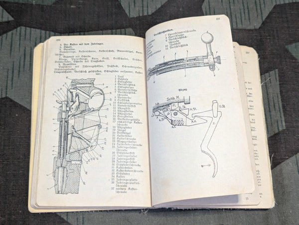 1938 Austrian Military Pocket Calendar Book
